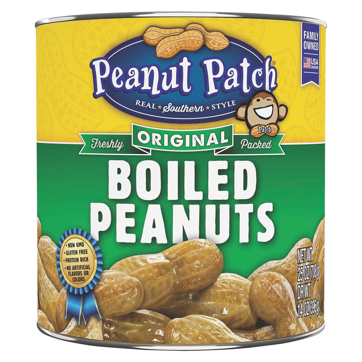 slide 1 of 4, Peanut Patch Original Boiled Peanuts 25 oz, 25 oz