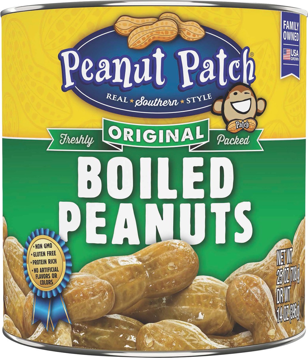 slide 1 of 4, Peanut Patch Original Boiled Peanuts 25 oz, 25 oz