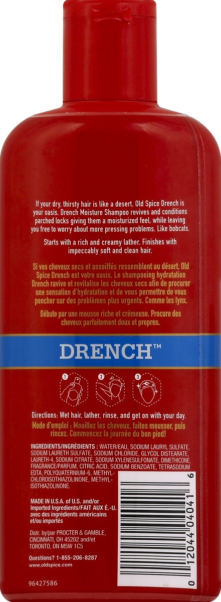 slide 2 of 3, Old Spice Shampoo 12 oz, 12 oz