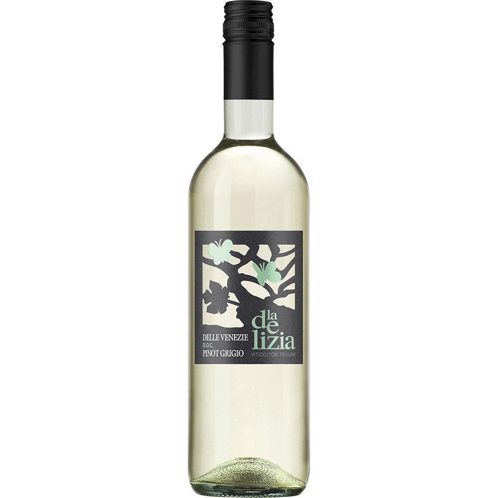 slide 1 of 1, La Delizia Pinot Grigio, 750 ml