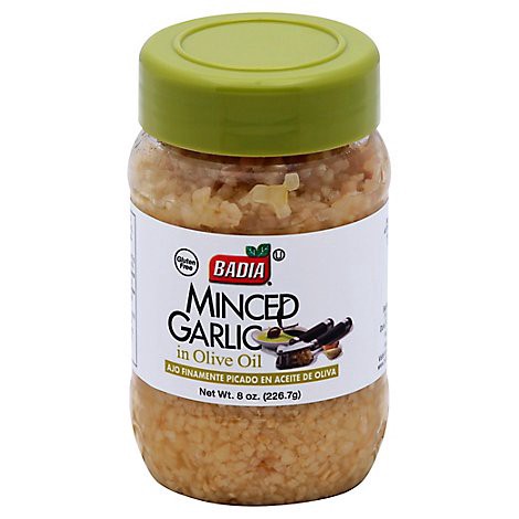 slide 1 of 1, Badia Garlic Minced In Olive Oil - 8 Oz, 8 oz