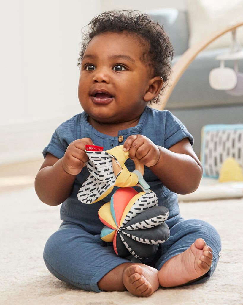 slide 3 of 10, Skiphop Discoverosity 3-in-1 Montessori-Inspired Stroller Toy Multi NS, 1 ct