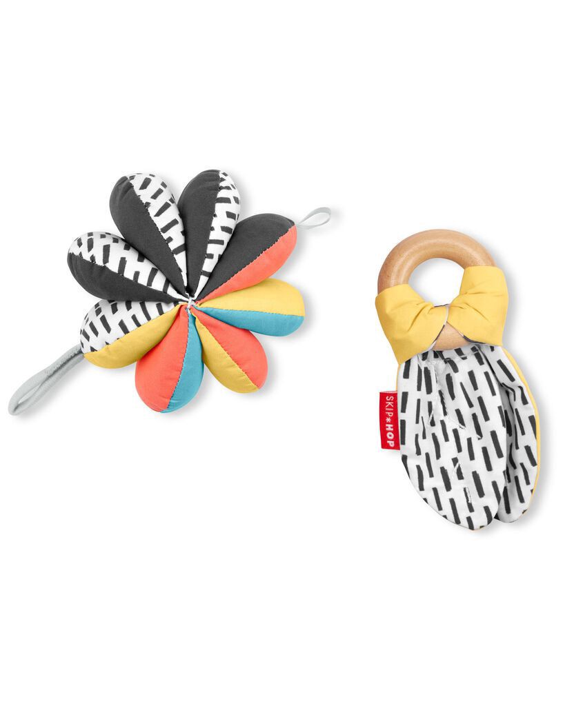 slide 7 of 10, Skiphop Discoverosity 3-in-1 Montessori-Inspired Stroller Toy Multi NS, 1 ct