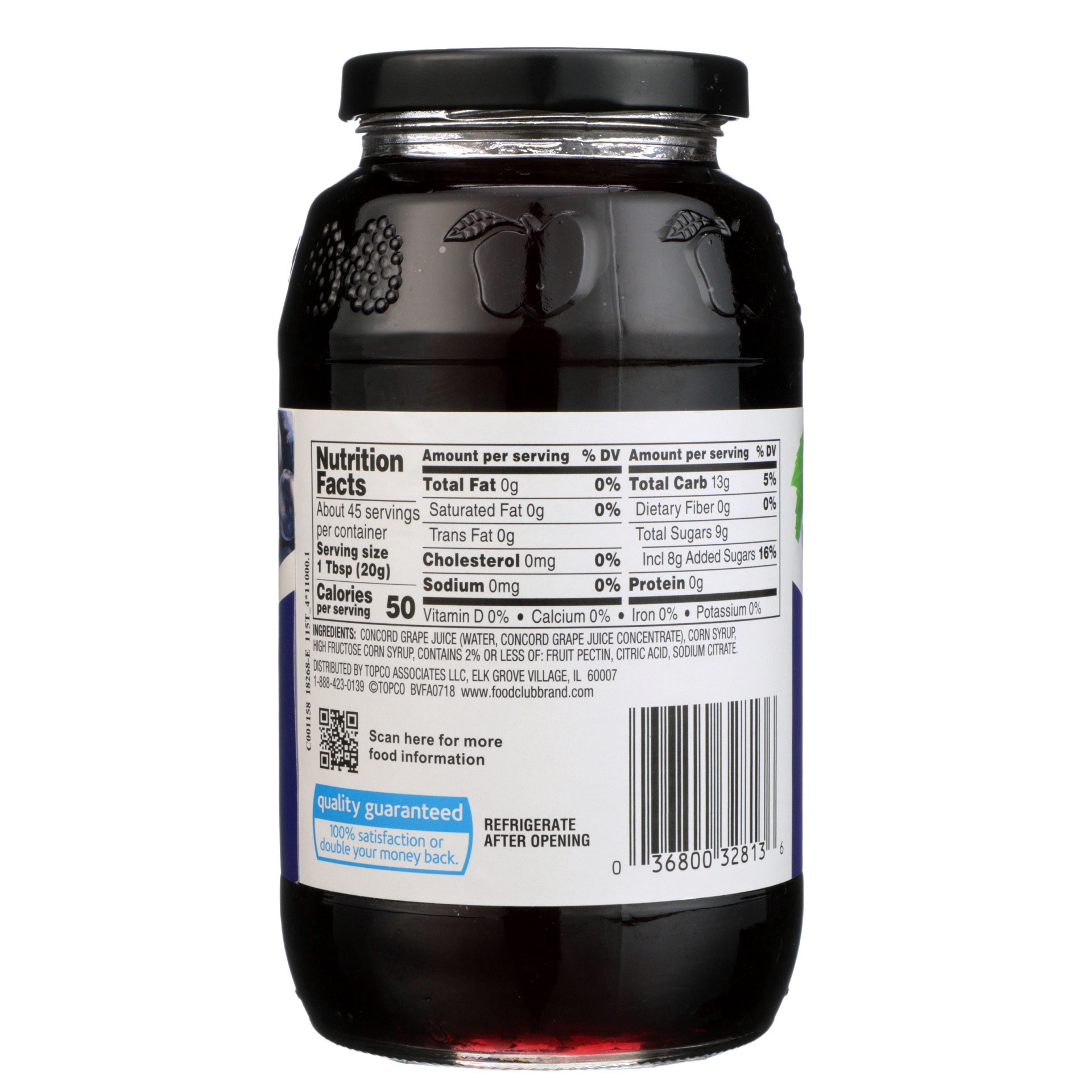 slide 4 of 6, Food Club Grape Jelly, 32 oz