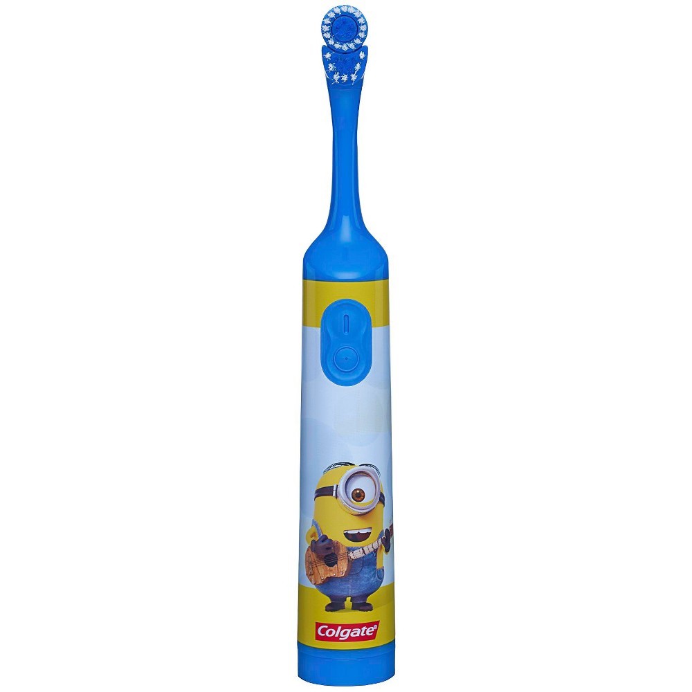 slide 4 of 7, Colgate Extra Soft Minions Powered Toothbrush 1 ea, 1 ct