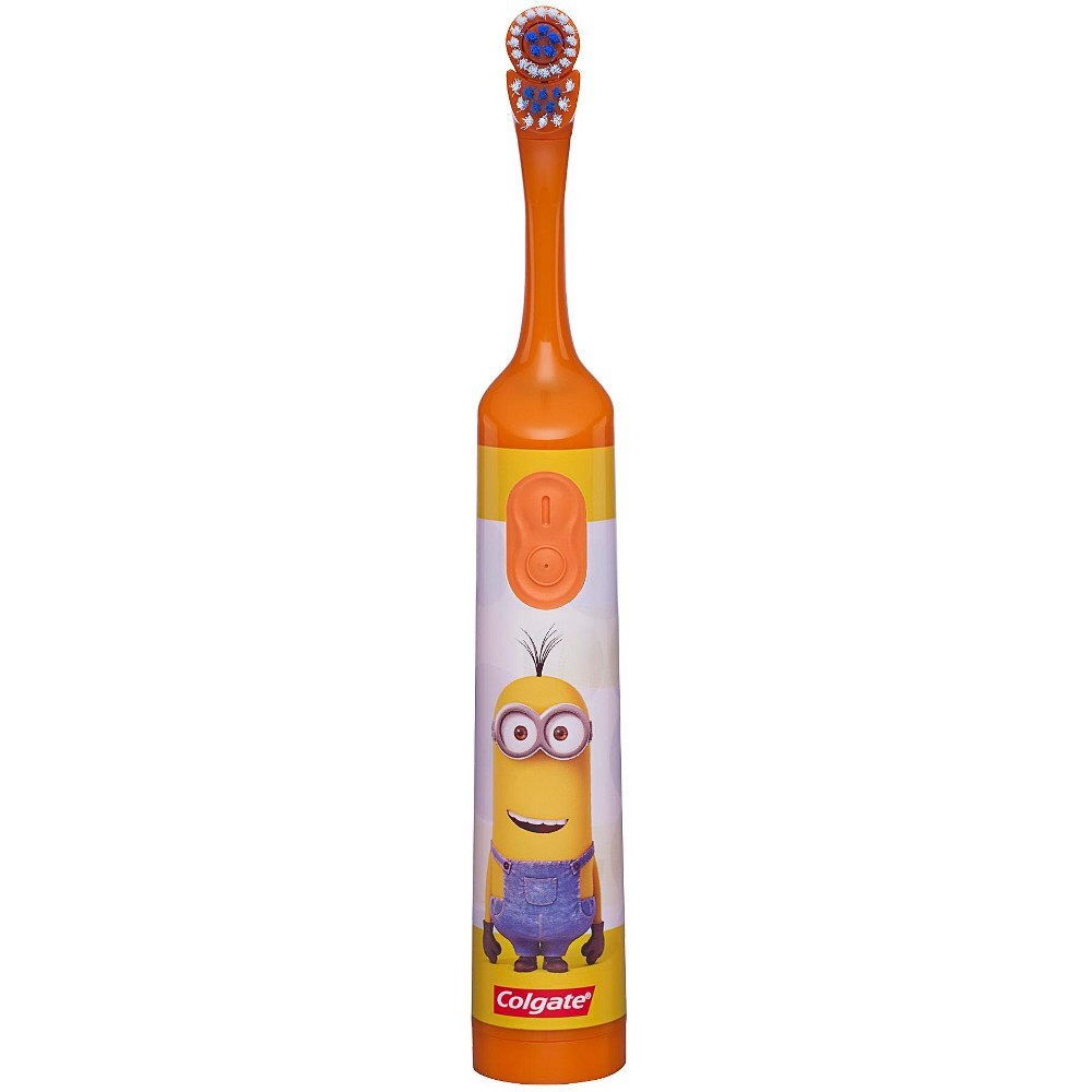 slide 5 of 7, Colgate Extra Soft Minions Powered Toothbrush 1 ea, 1 ct