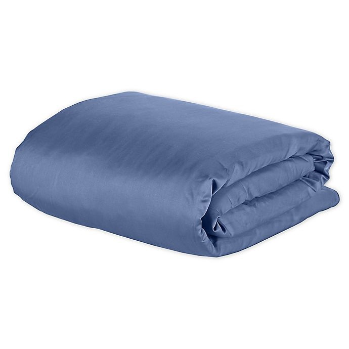 slide 1 of 11, Therapedic Medium Weighted Cooling Blanket - Navy, 16 lb