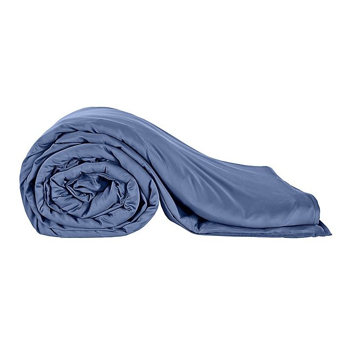 Therapedic Medium Weighted Cooling Blanket - Navy 16 lb | Shipt