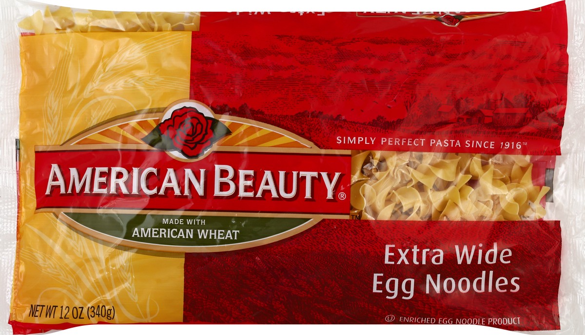 slide 1 of 6, American Beauty Egg Noodles 12 oz, 12 oz