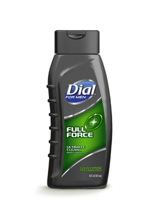 slide 1 of 1, Dial for Men Ultimate Clean Body Wash - Full Force, 16 oz