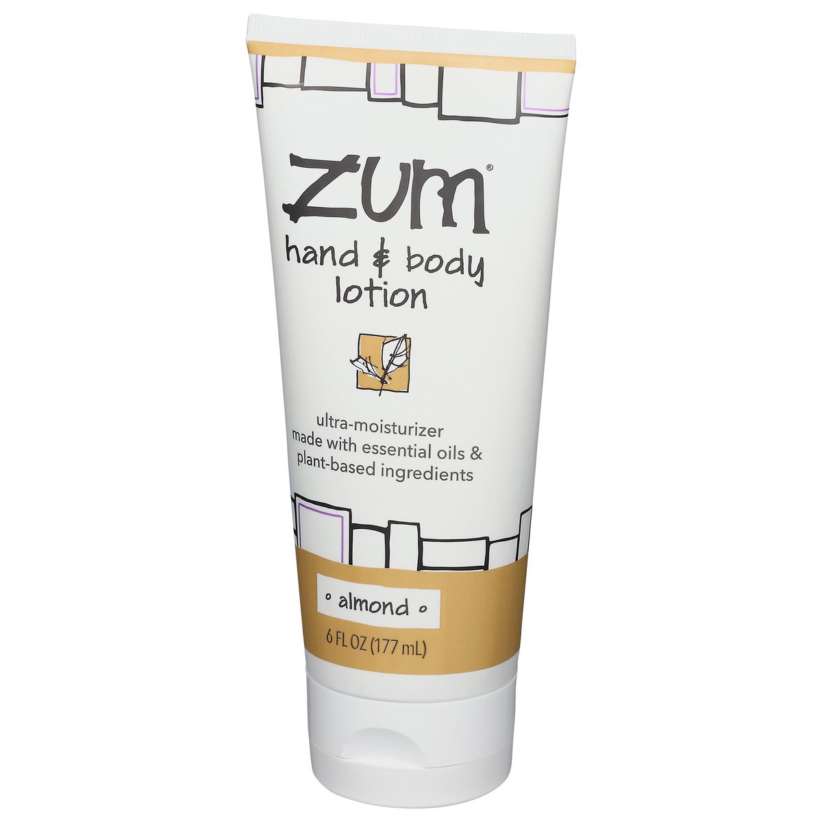slide 5 of 13, Zum Almond Hand & Body Lotion 6 fl oz, 8 oz