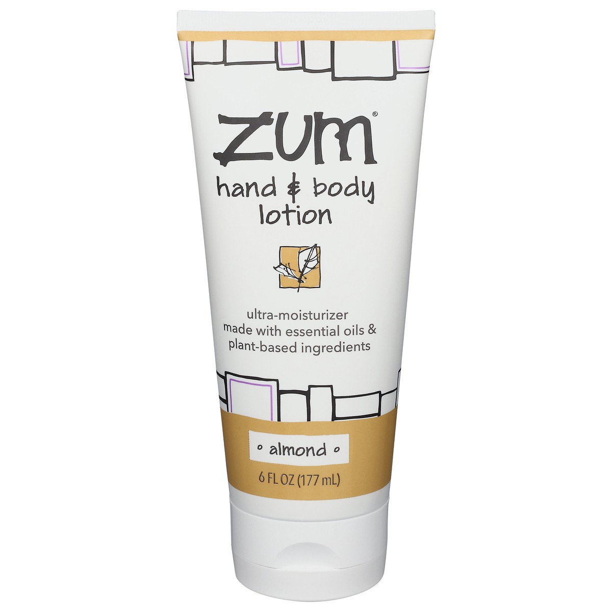 slide 1 of 13, Zum Almond Hand & Body Lotion 6 fl oz, 8 oz