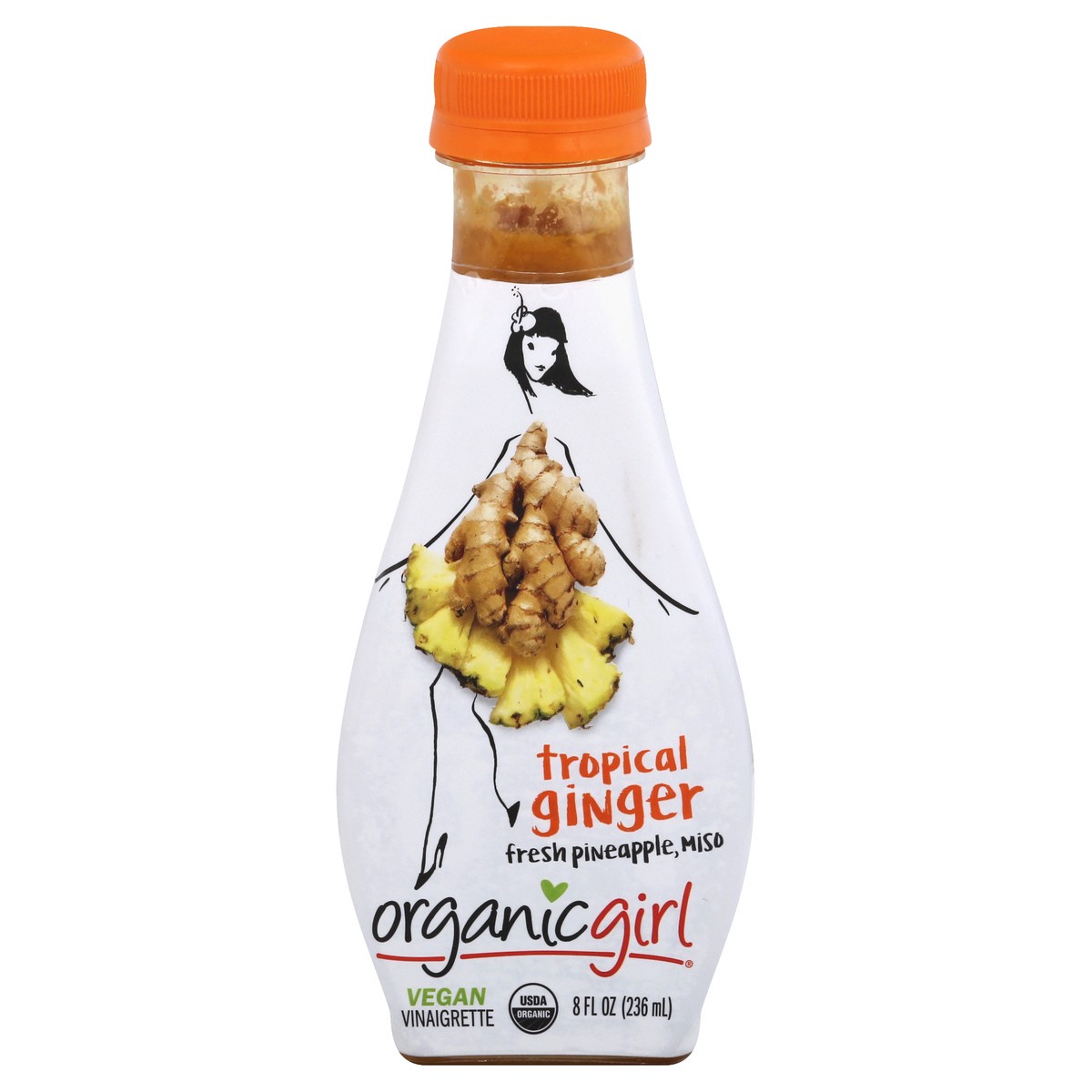 slide 2 of 12, Organic Girl Tropical Ginger Vinaigr, 236 ml