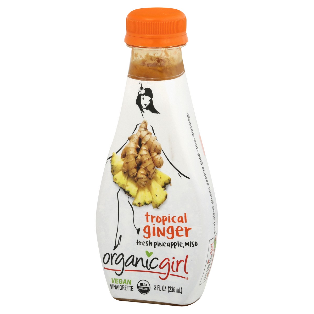 slide 9 of 12, Organic Girl Tropical Ginger Vinaigr, 236 ml