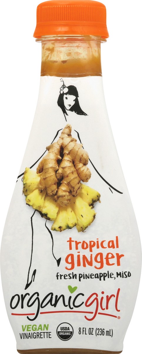 slide 6 of 12, Organic Girl Tropical Ginger Vinaigr, 236 ml