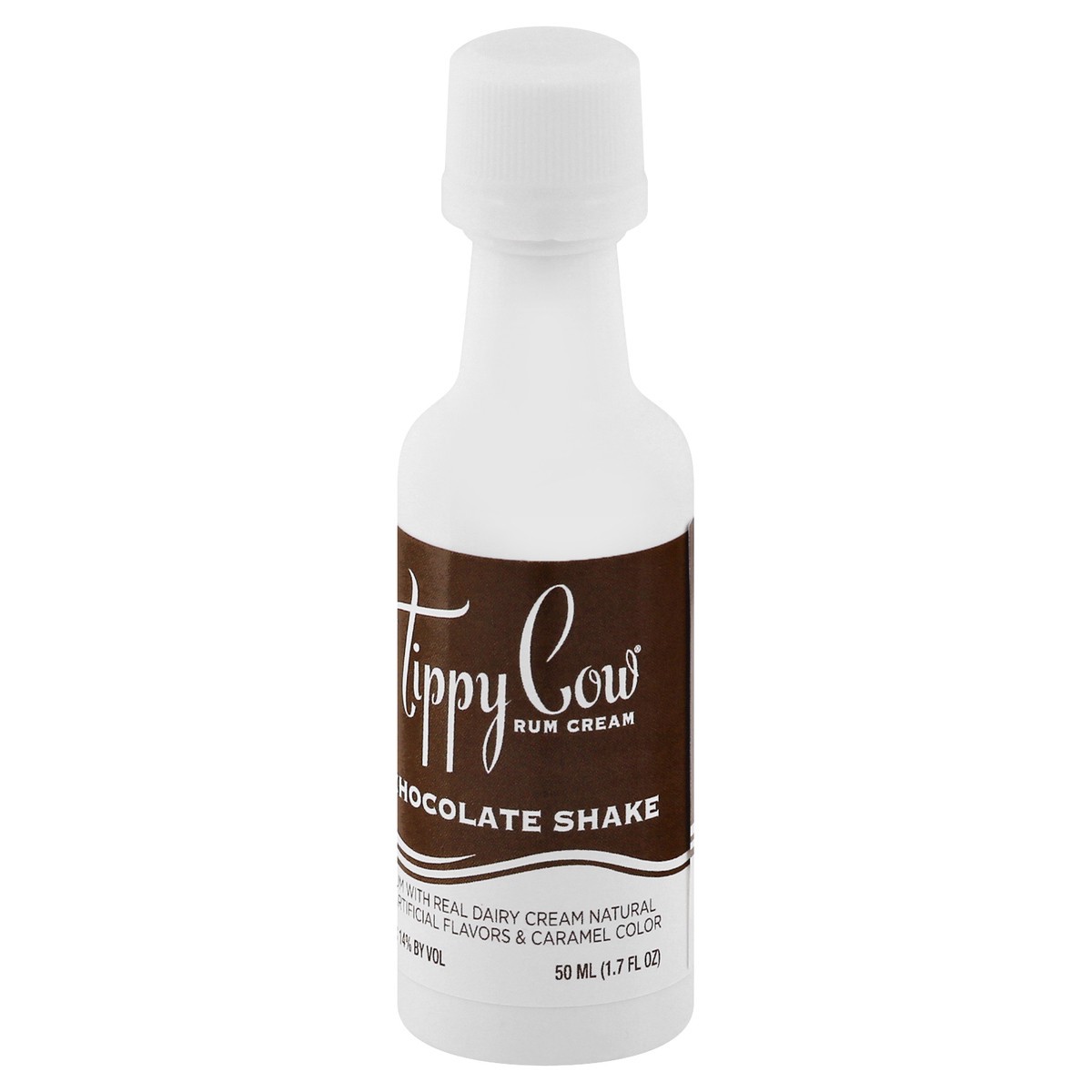 slide 4 of 8, Tippy Cow Rum Cream Chocolate, 50 ml