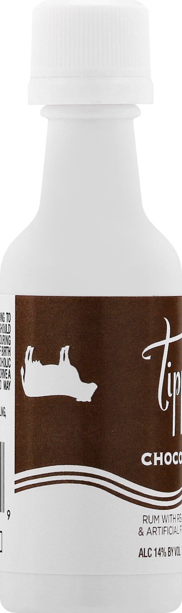 slide 5 of 8, Tippy Cow Rum Cream Chocolate, 50 ml