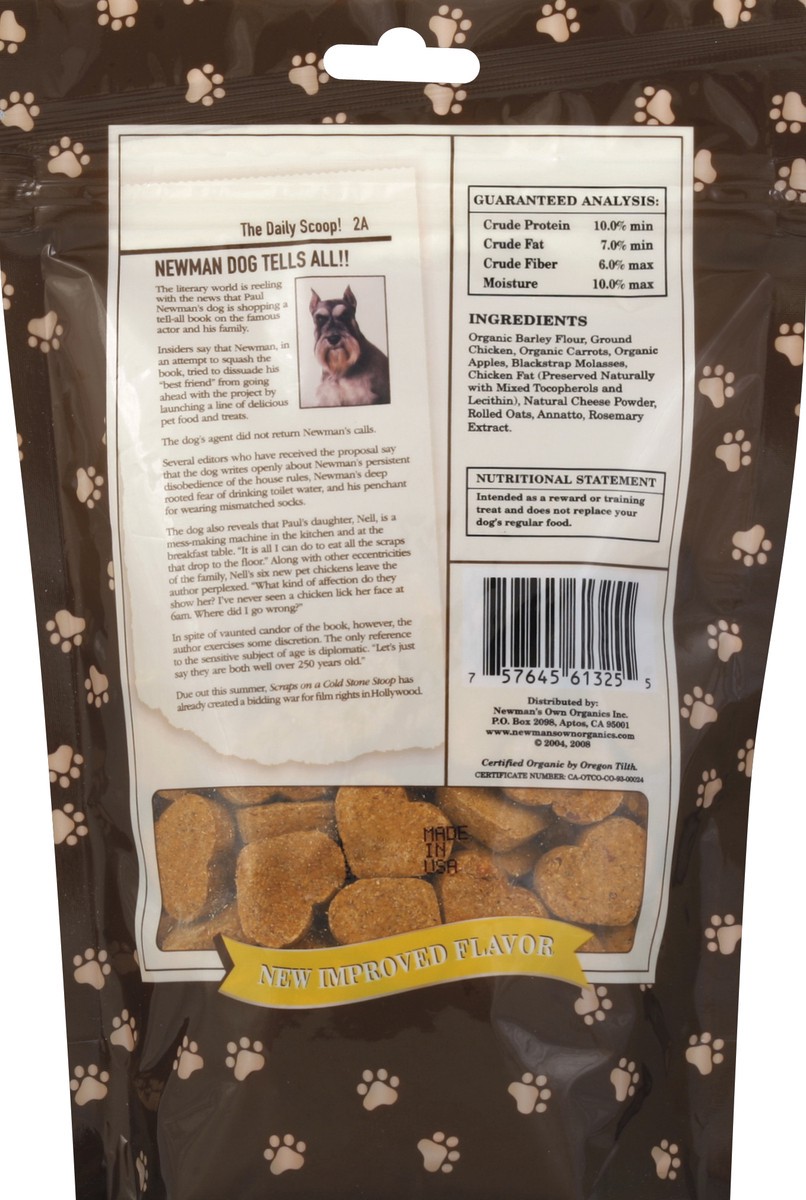 slide 2 of 3, Newman's Own Dog Treats 10 oz, 10 oz