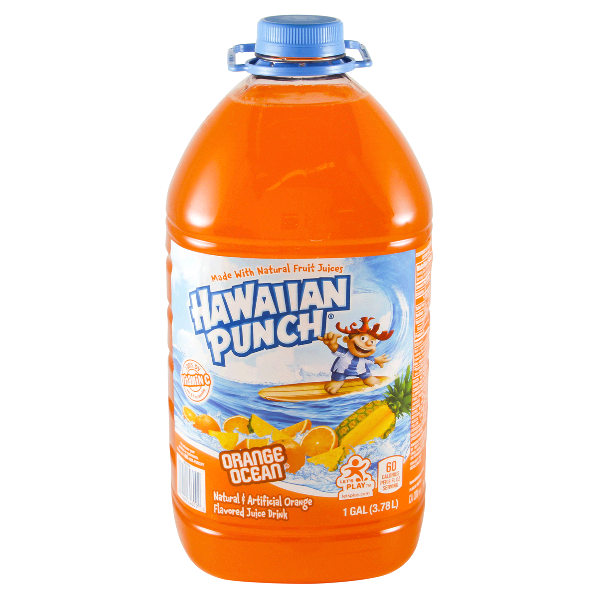 slide 1 of 2, Hawaiian Punch Orange Ocean, 1 gal