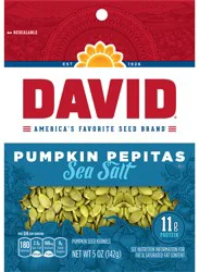 DAVID Sea Salt Pumpkin Pepitas 5 oz