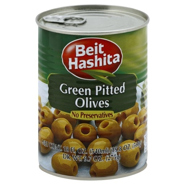 slide 1 of 2, Beit Hashita Olives 18 oz, 18 oz