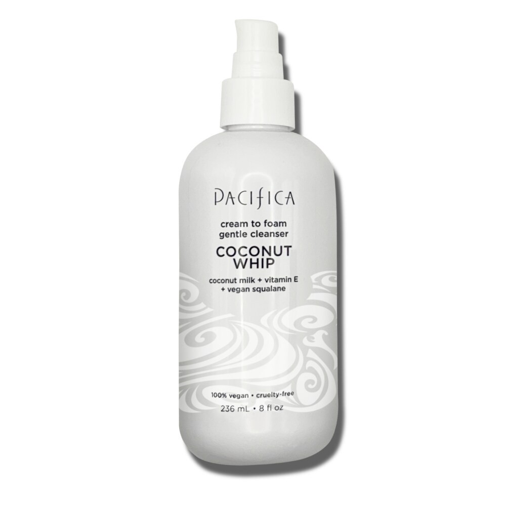 slide 1 of 1, Pacifica Coconut Whip Cream to Foam Gentle Cleanser, 8 fl oz, 8 fl oz