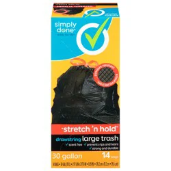 Simply Done Simp Done Trash Bag Stretch Ho