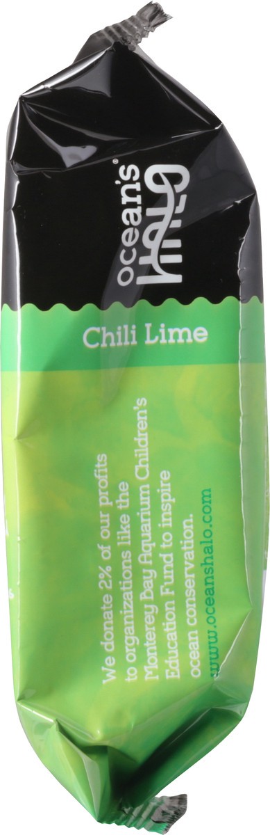 slide 7 of 9, Ocean's Halo Chili Lime Seaweed, 0.14 oz