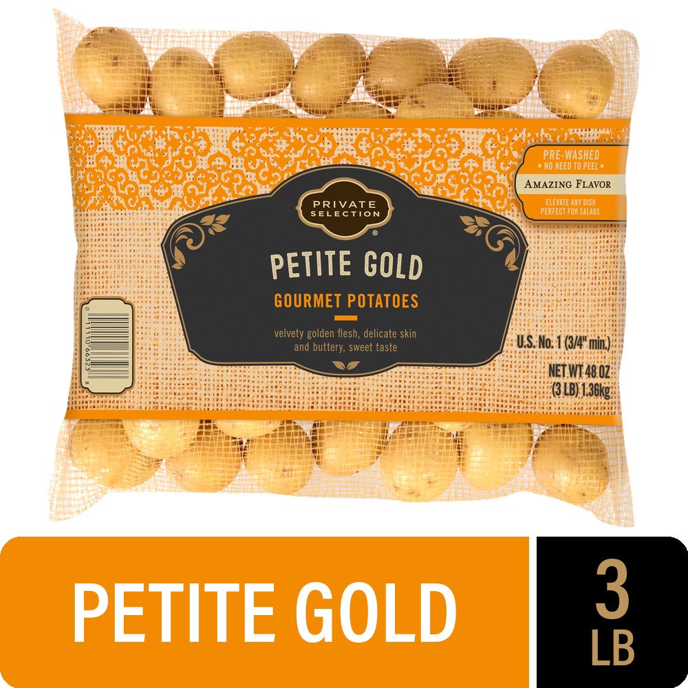 slide 1 of 2, Private Selection® Petite Gold Gourmet Potatoes, 3 lb, 3 lb
