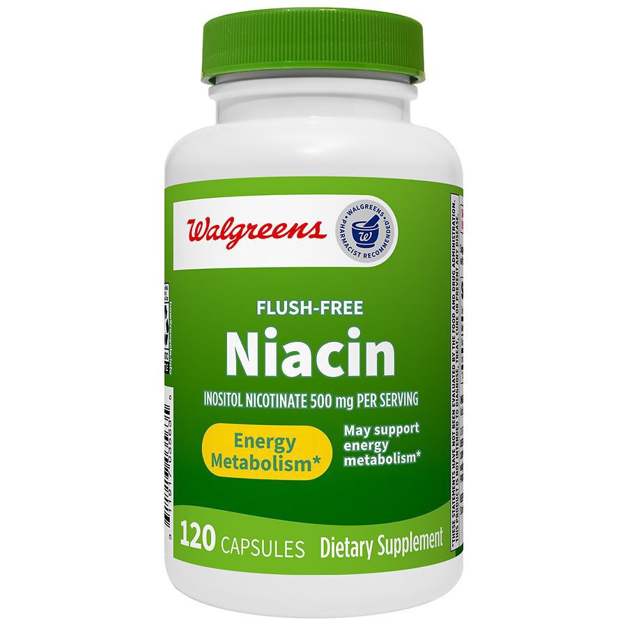 slide 1 of 4, Walgreens Flush-Free Niacin, 120 ct