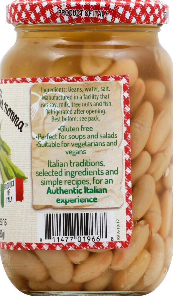 slide 3 of 3, Le Conserve Della Nonna Beans 12.7 oz, 12.7 oz