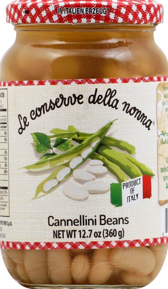 slide 2 of 3, Le Conserve Della Nonna Beans 12.7 oz, 12.7 oz