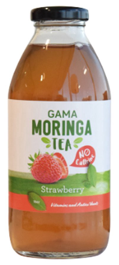 slide 1 of 1, Gama Moringa Tea Strawberry Tea, 16 oz