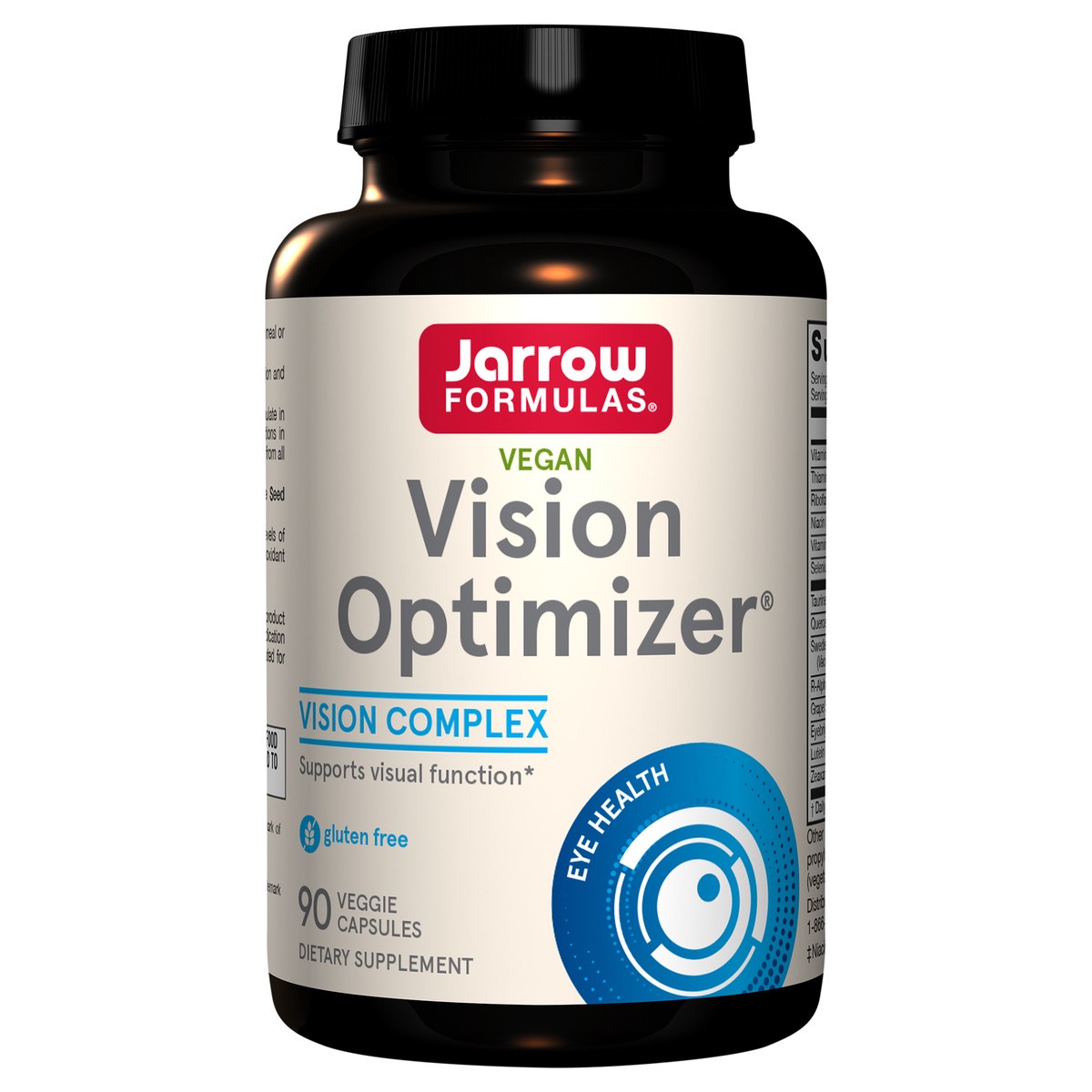 slide 1 of 4, Jarrow Formulas Vision Optimizer - 90 Veggie Capsules - Dietary Supplement Supports Visual Function - Contains More Than 10 Vitamins, Phytonutrients & Herbs - 30 Servings (PACKAGING MAY VARY), 90 ct