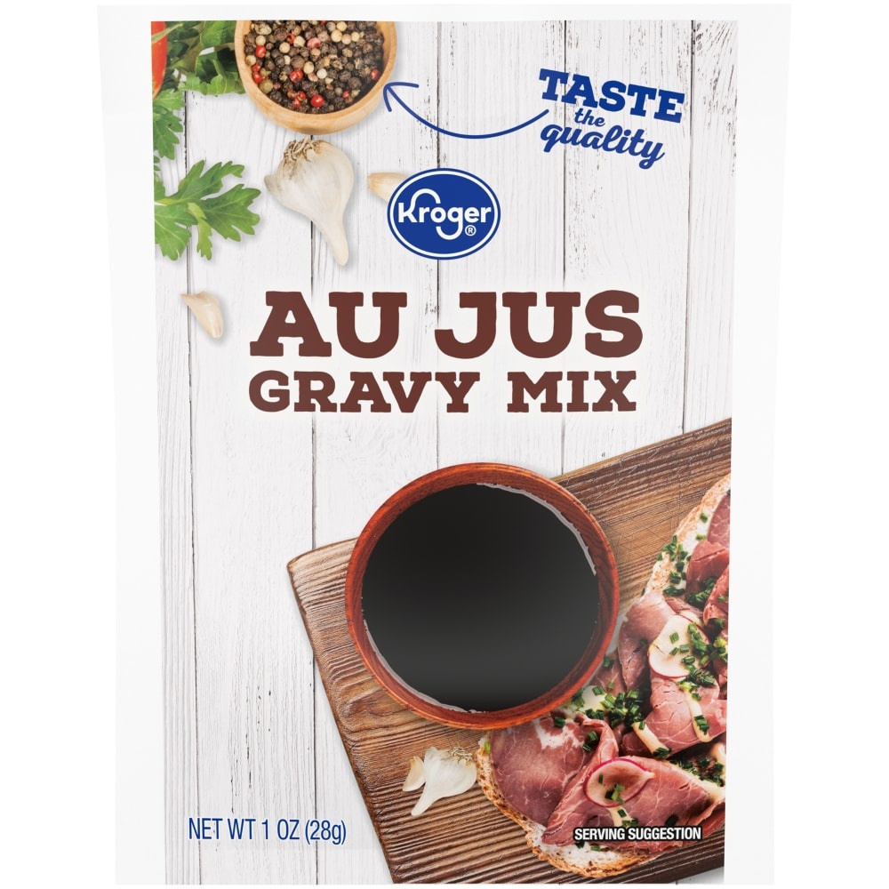 slide 1 of 1, Kroger Au Jus Gravy Mix, 1 oz