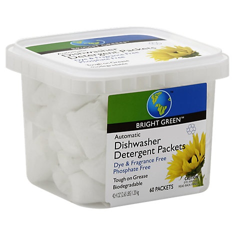 slide 1 of 1, Open Nature Dishwashing Detergent Automatic Dye & Fragrance Free Tub, 60 ct