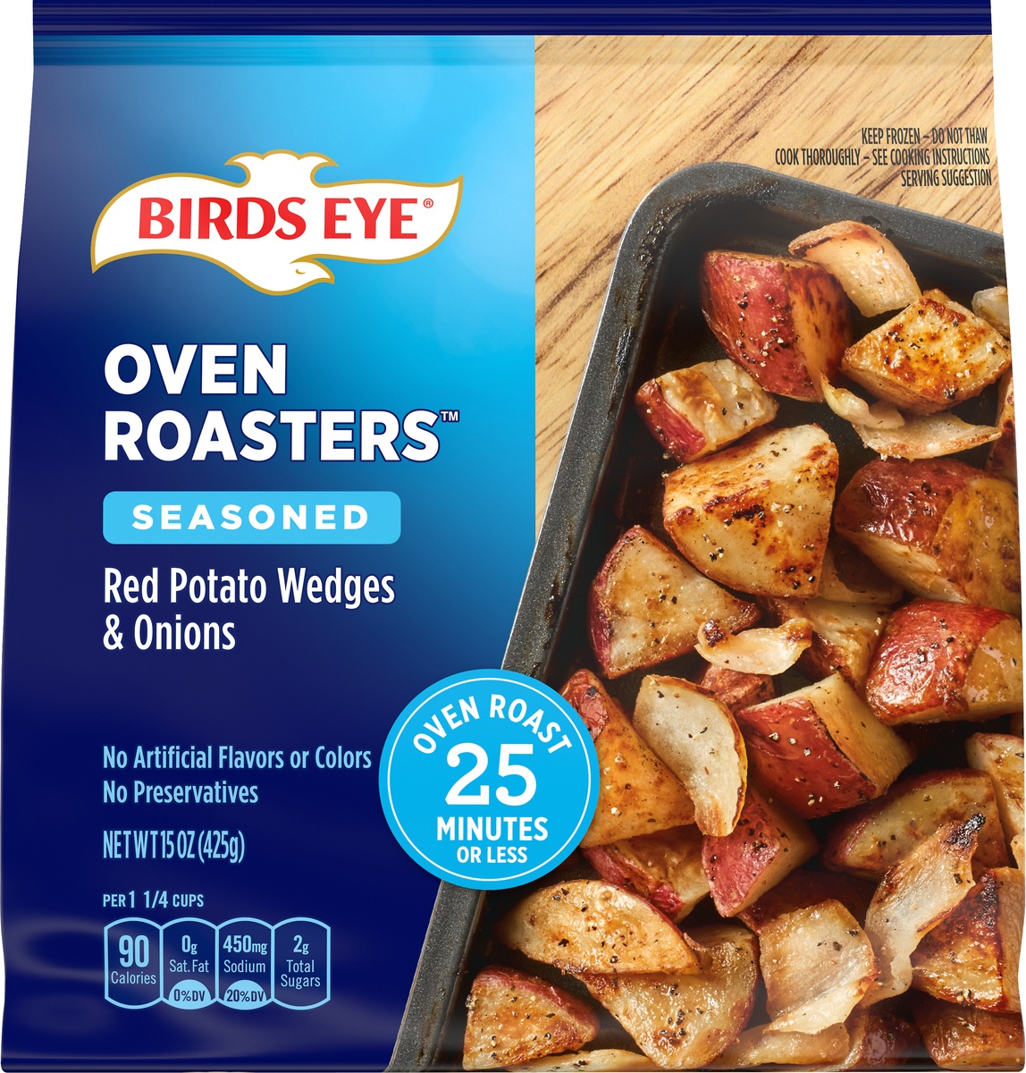 slide 9 of 10, Birds Eye Oven Roasters Red Potatoes & Onions, 15 oz