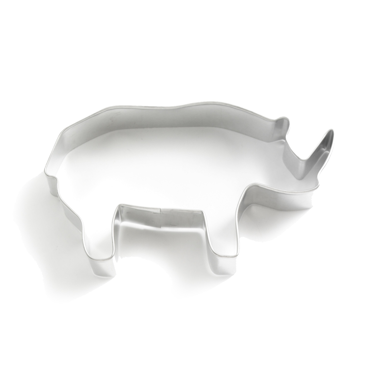 slide 1 of 1, Ann Clark Rhinocerous Cookie Cutter, 4 in