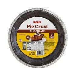 Meijer Pie Crust Chocolate 9 Inch, 6 Oz