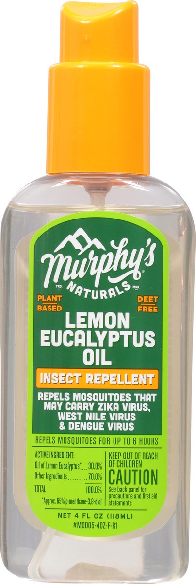 slide 5 of 9, Murphy's Naturals Lemon Eucalyptus Oil Insect Repellent 4 fl oz, 4 fl oz