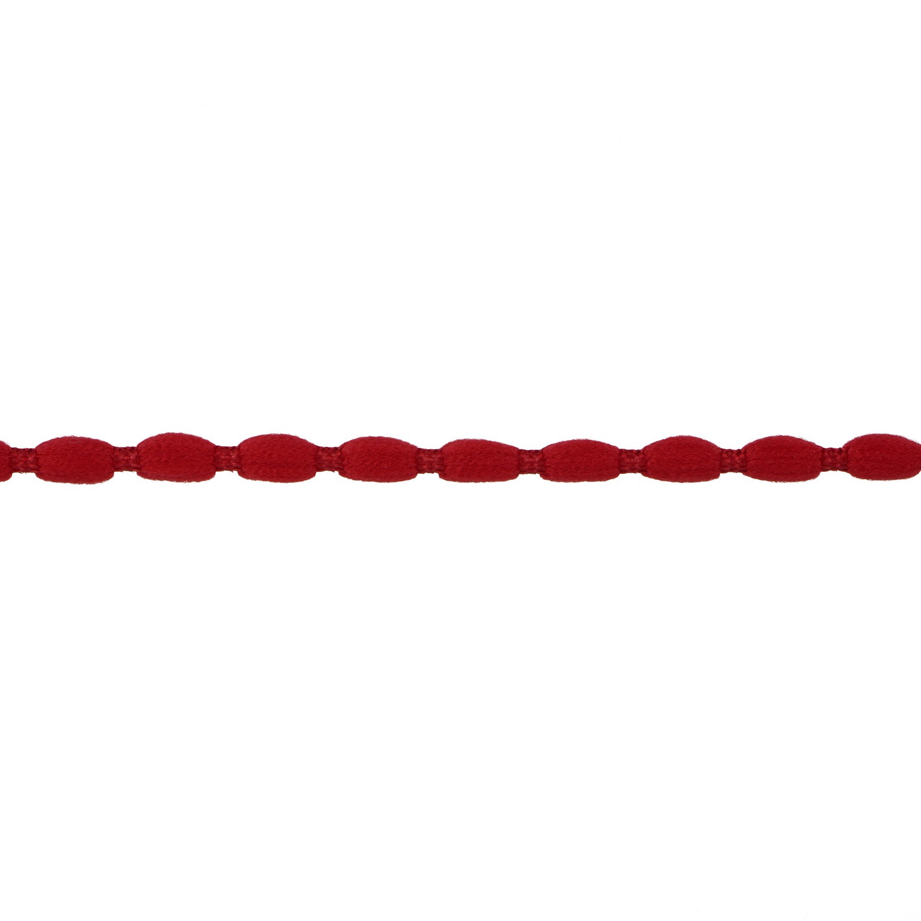 slide 3 of 3, 3/16" X 30ft. Red Pom Pom Trim Ribbon By Celebrate It, 3/16 in x 30 ft