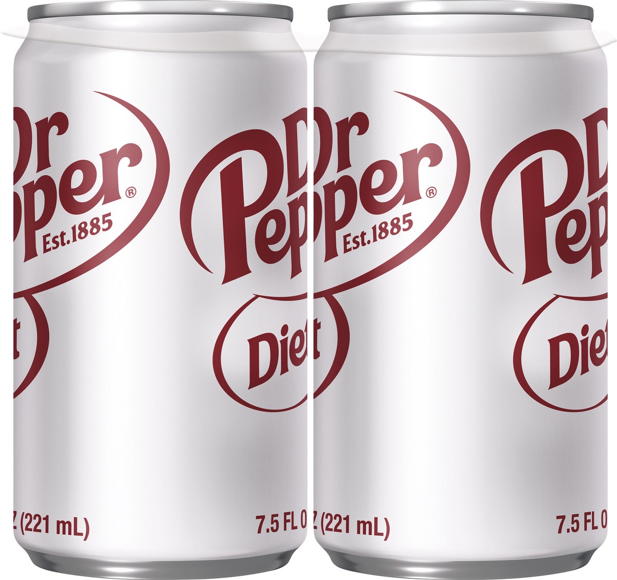 slide 10 of 12, Dr Pepper Diet Soda 6 Count, 7.5 fl oz