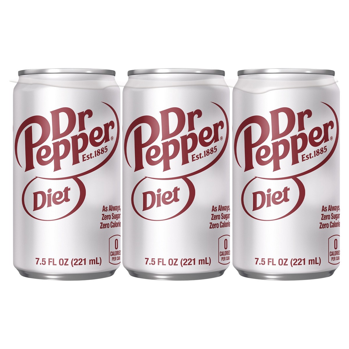 slide 1 of 12, Dr Pepper Diet Soda - 7.5 fl oz, 7.5 fl oz