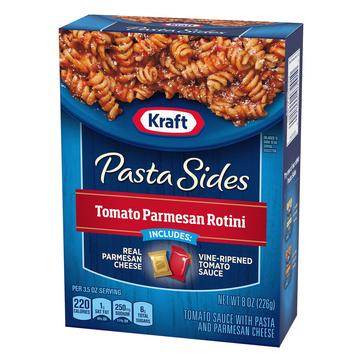 slide 3 of 10, Kraft Pasta Sides Tomato Parmesan Rotini, 8 oz