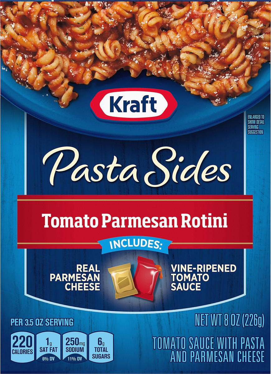 slide 9 of 10, Kraft Pasta Sides Tomato Parmesan Rotini, 8 oz