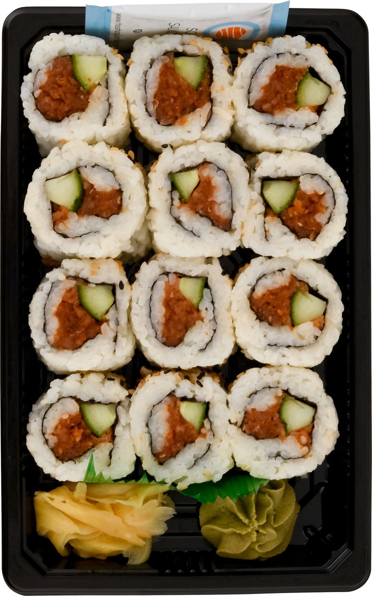 slide 3 of 9, Hissho Sushi Spicy Tuna Roll 9.7 oz, 9.5 oz
