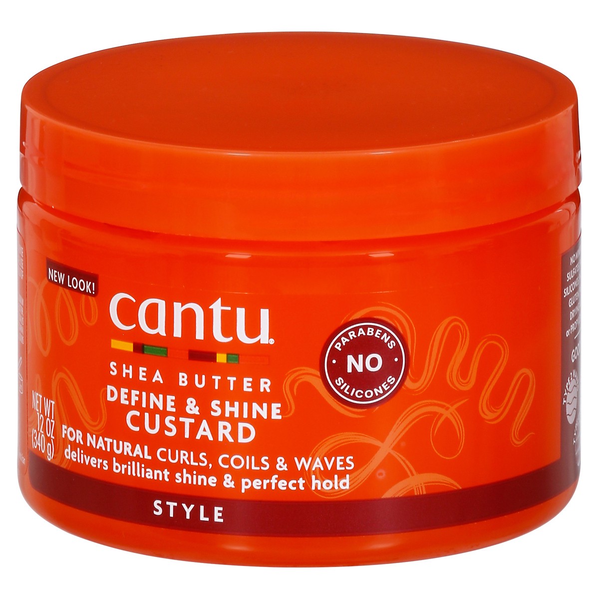 slide 8 of 14, Cantu Shea Butter Define & Shine Custard 12 oz, 12 oz