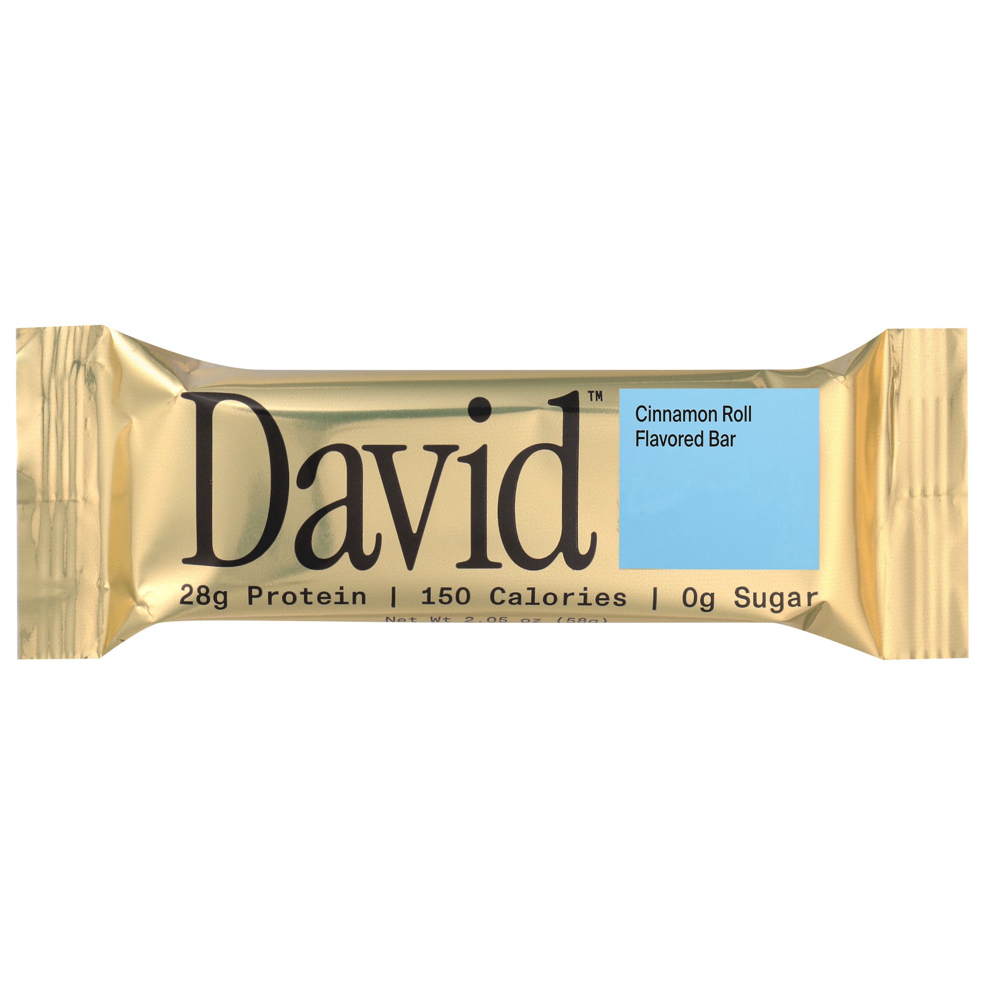 slide 1 of 1, David Cinn Roll Protein Bar, 2.05 oz