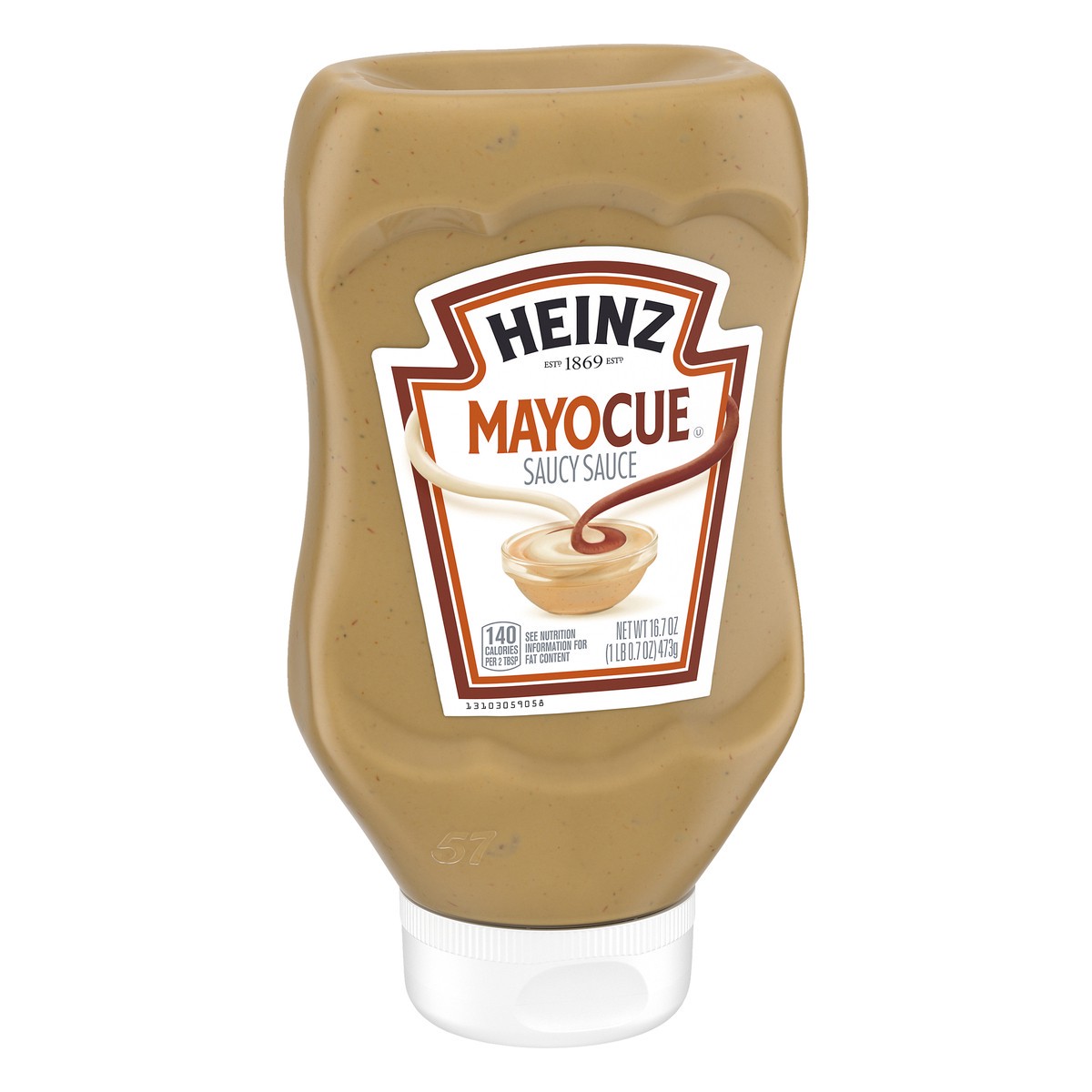 slide 2 of 10, Heinz Mayocue Mayonnaise & Barbecue Sauce Bottle, 16.7 oz