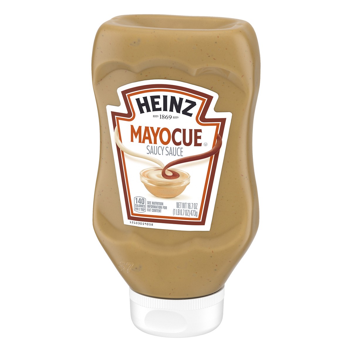 slide 3 of 10, Heinz Mayocue Mayonnaise & Barbecue Sauce Bottle, 16.7 oz